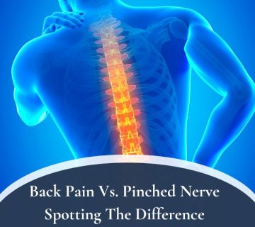 Back Pain Vs  Pinched Nerve 360x320